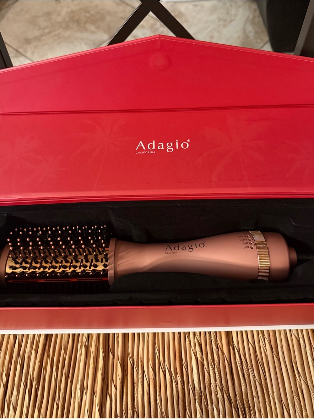 New Adagio Blowout Brush pro in rose gold
